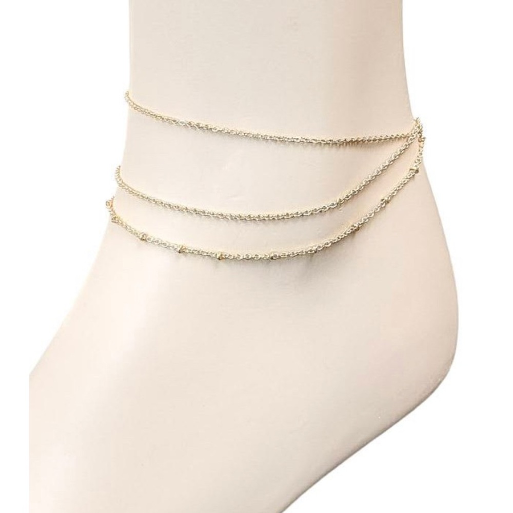 Gold Ella Anklet